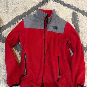 The North Face Red Fleece Jacket